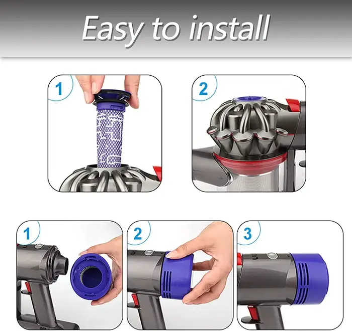 Pièces de rechange pour aspirateur Robot Dyson V7 V8 SV10 SV11