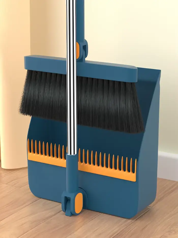 Nouveau ensemble de balais ménagers avec combinaison de pelle à poussière-balai de balayage pliant,