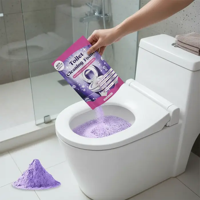 Comprimés effervescents de décontamination pour toilettes, éliminent efficacement la saleté tenace, éliminent les odeurs sans résidus ni irritation