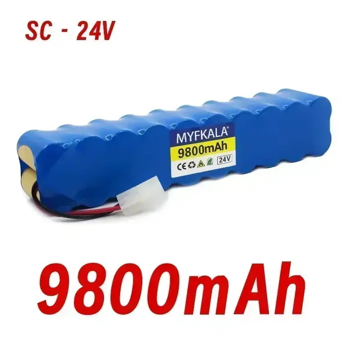Batterie NiMH 24V 9800mAh pour aspirateur Rowenta Besen Air Force Extreme RH8770 RH8771WS RH877501 RH8779 RH877901