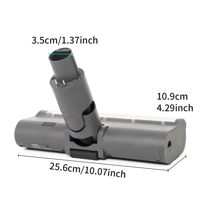 Tête de brosse à rouleaux souple motorisée pour aspirateur Dreame V12S V16S V11 V12 T10 T30 T20pro T30NEO