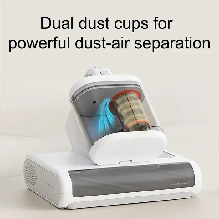 Aspirateur anti-acariens sans fil MIJIA Mite Remover 3 Pro avec stérilisation UV et désinfection, aspiration 17 kPa, portable, pour la maison et le lit, 1 vendu