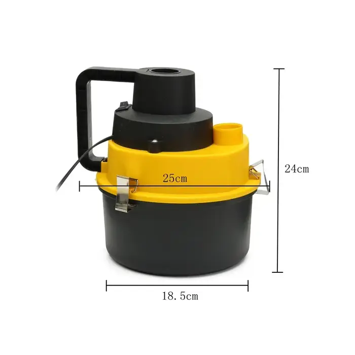 Aspirateur multifonctionnel sec/humide DC 12V 60W