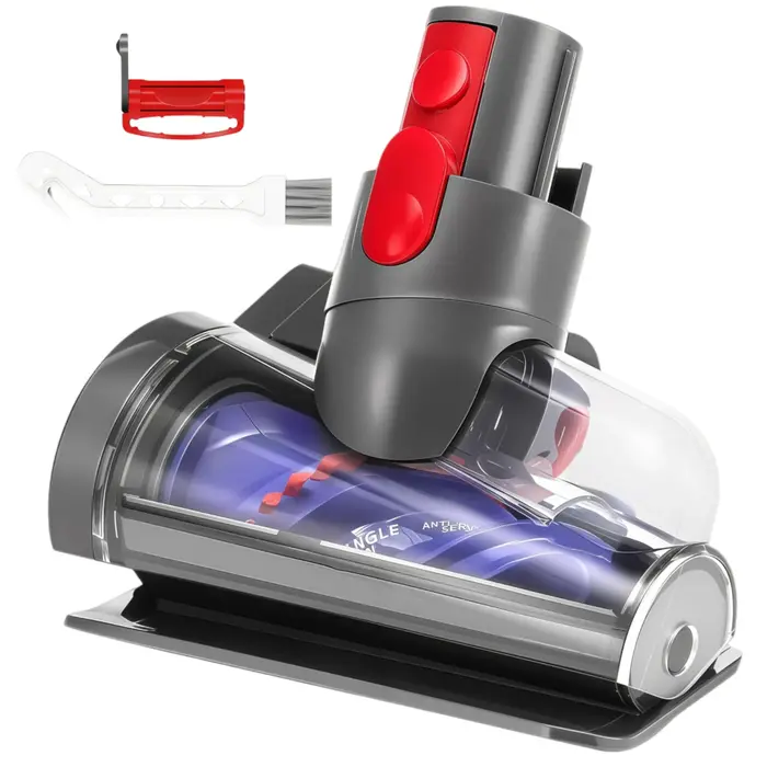 Tête de brosse électrique mini anti-emmêlement améliorée V15, compatible avec les aspirateurs Dyson V7 V8 V10 V11 V15, idéale pour les sièges de canapé
