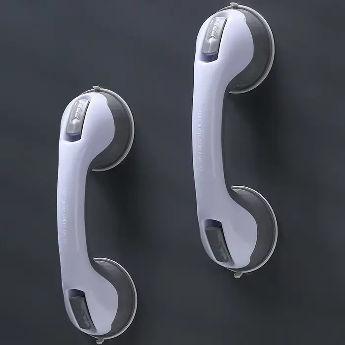 Barre d'appui antidérapante avec ventouse pour douche