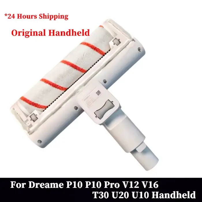 Tête de brosse électrique originale pour aspirateur sans fil Dreame T10/T20/T30/V12/V16 U20 U10 P10 P10 Pro
