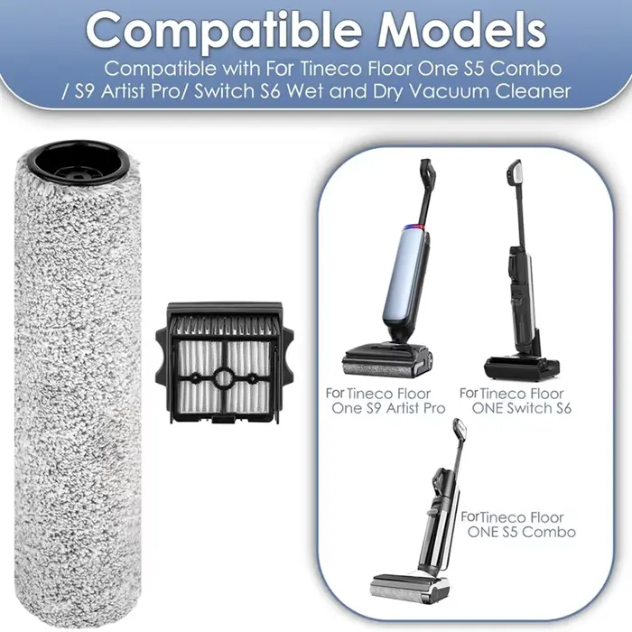 【NOUVEAU A39M】 Kit d'accessoires de remplacement pour aspirateur Tineco Floor One S9 Artist Pro