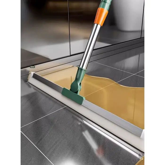 Balai grattoir en silicone avec raclette pour le nettoyage des sols