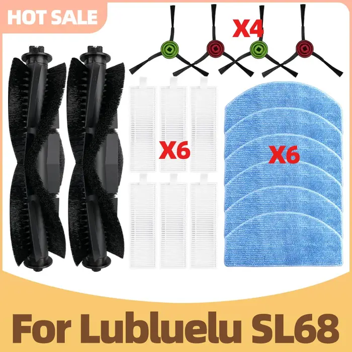 Compatible avec Lubluelu SL68 Accessoires d'Aspirateur Brosse Principale