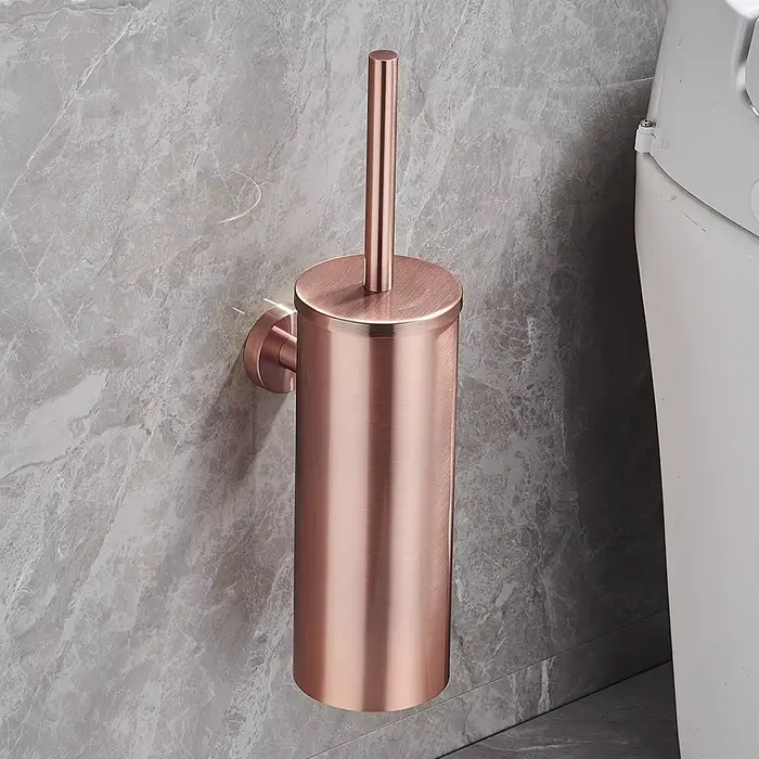 Porte-brosse de toilette en acier inoxydable