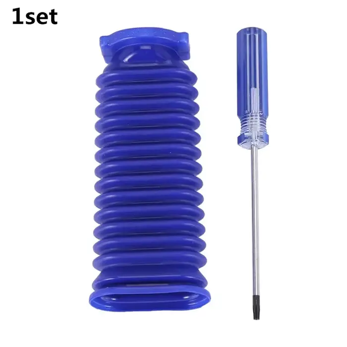 Le tuyau bleu du tambour d'aspirateur convient aux accessoires de remplacement Dyson V6 V7 V8 V10 V1