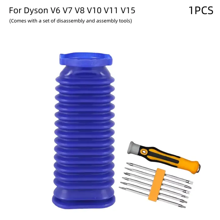 Kit de tuyaux d'aspirateur compatible avec Dyson V6, V7, V8, V10, V11, tête de nettoyage à rouleau s