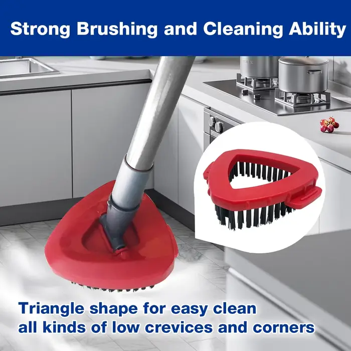 Paquet de 2 brosses à récurer pour vadrouille rotative Vileda / O Cedar Rinse Clean 2 réservoir
