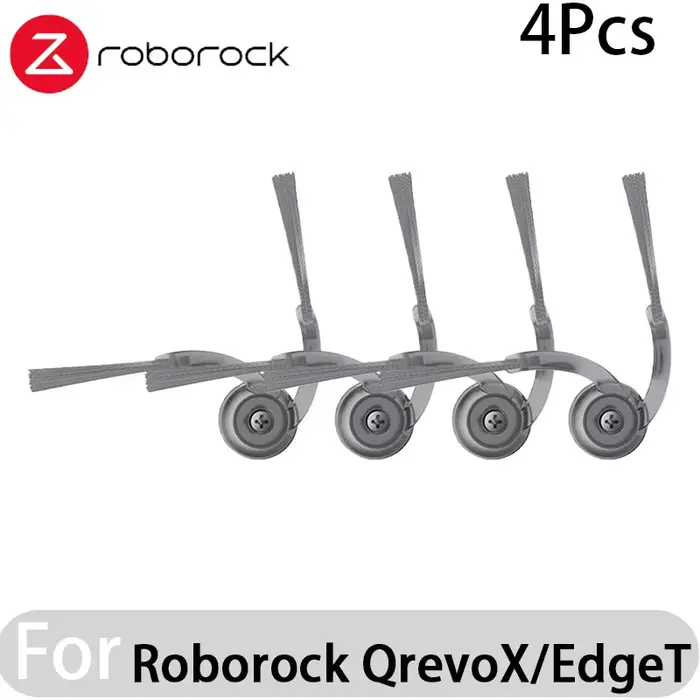 Roborock QrevoX/EdgeT Robot aspirateur brosses latérales principales tissus de vadrouille filtres HE