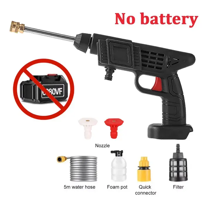 Pistolet de lavage de voiture haute pression sans fil