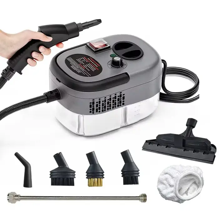 Nettoyeur vapeur portable haute température, machine de nettoyage à vapeur sous pression avec brosse