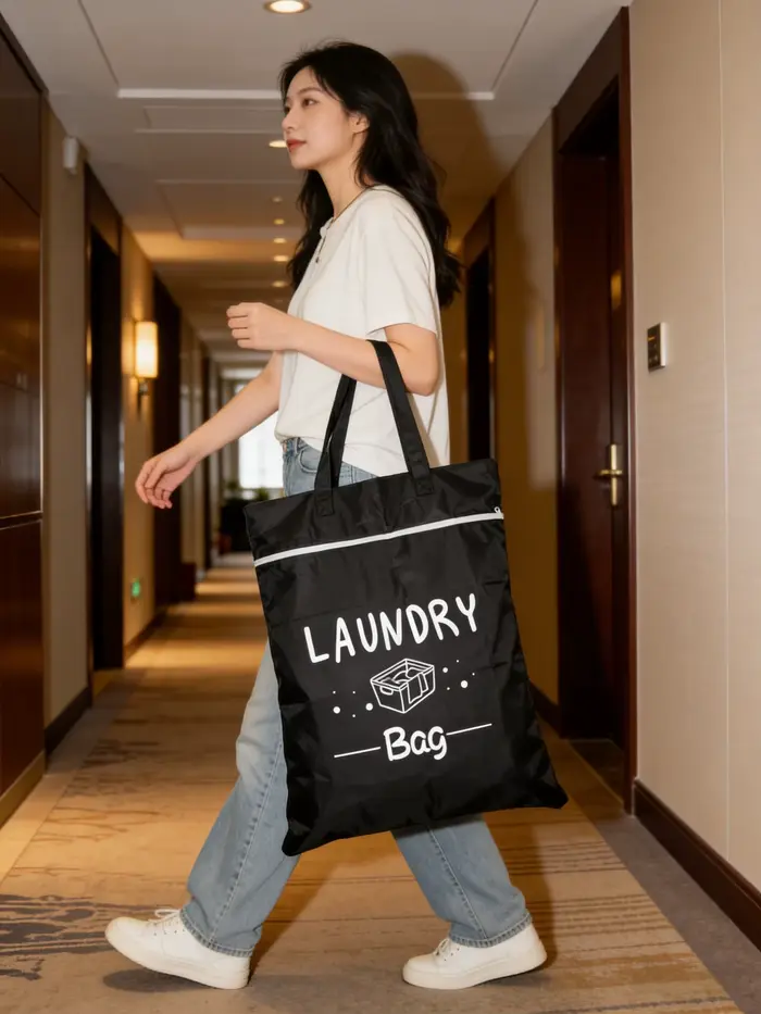 Sac à linge de voyage grande capacité 48*58cm