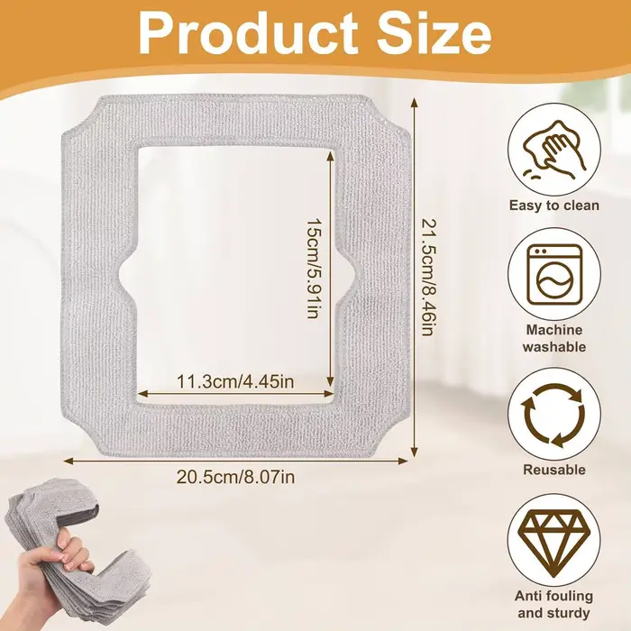 Pièces de rechange pour nettoyeur de vitres automatique Ecovacs Winbot (Mini/Air/One/W-CCO2-OO12)