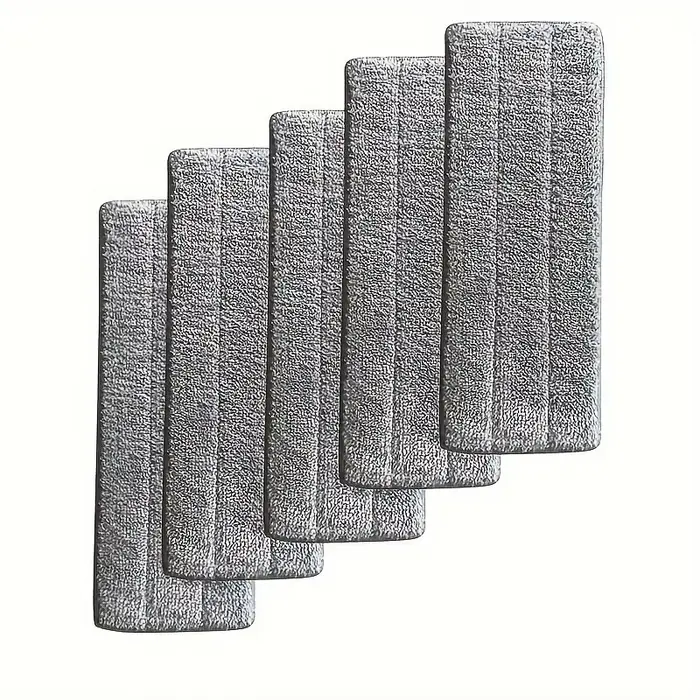 Vadrouille plate rotative avec ensemble de seau, nettoyeur de sol mains libres de 40cm, séparation a
