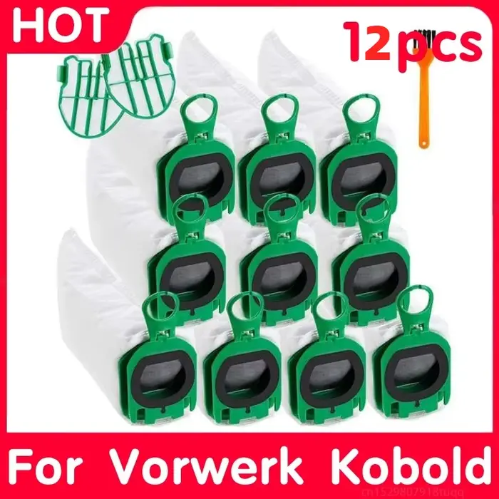 Sacs à poussière pour aspirateur Vorwerk Kobold VB100 yen 100, sacs filtrants avec 3 pièces de recha