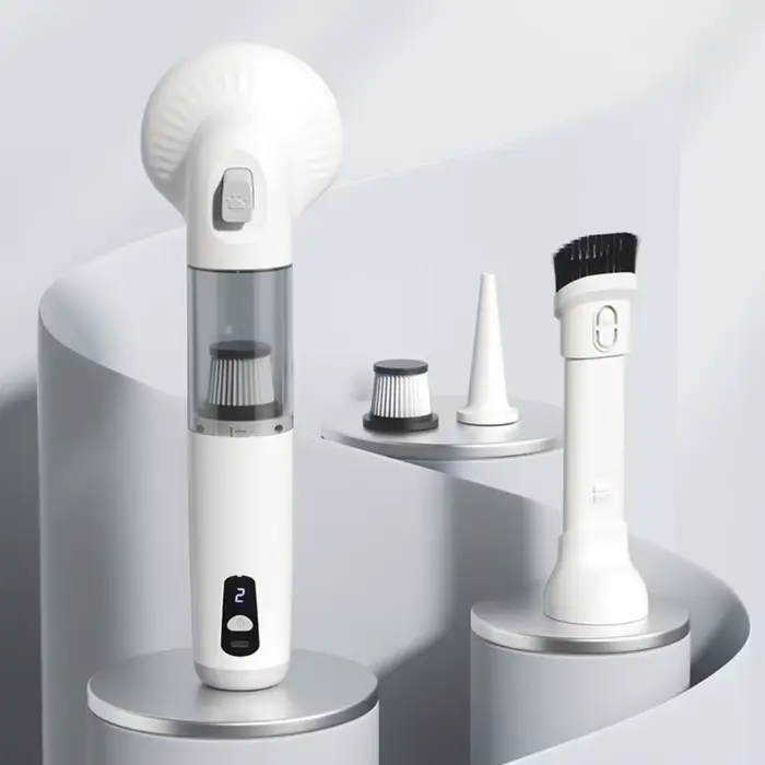 Aspirateur à main sans fil rechargeable Type-C, multifonctionnel, pour animaux domestiques, faible b