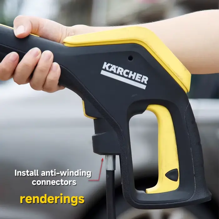 Adaptateur Anti-enchevêtrement pistolet à eau haute pression à connexion rapide pour accessoires Karcher nettoyeur