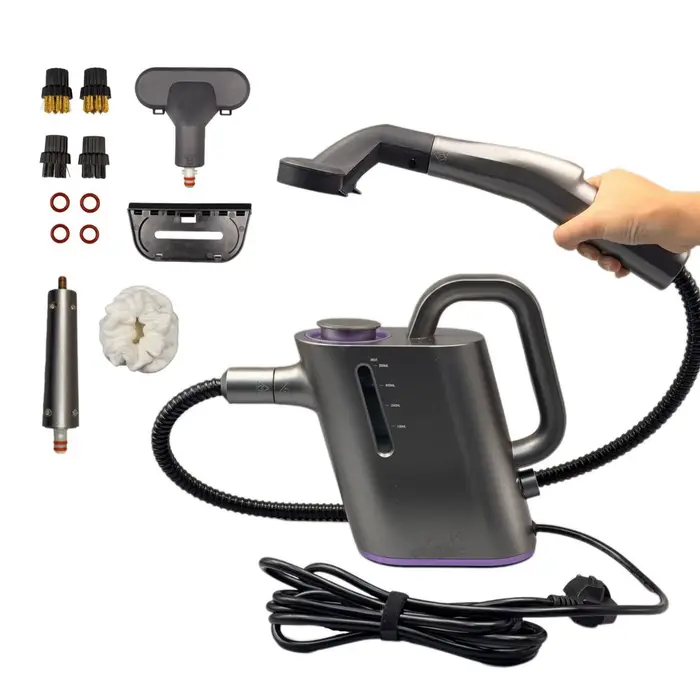 Nettoyeur Vapeur Commercial Portable 2026 Pro Multifonctionnel 1600W Haute Performance pour Canapé, 