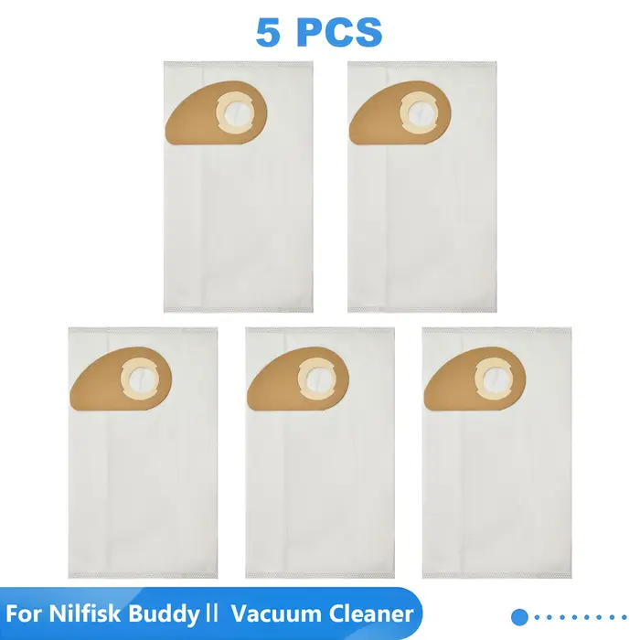 Sacs d'aspirateur pour Nilfisk Buddy II 12/18/12L/18L INOX, sacs d'aspirateur de remplacement, acces