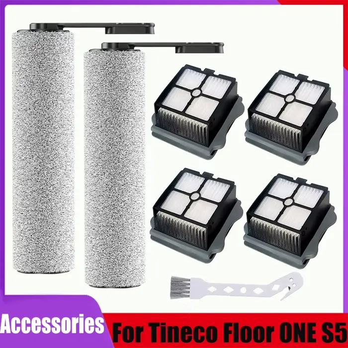 Pour TINECO Floor ONE S5/ S5 Pro lave-sol sec et humide sans fil aspirateur à main rouleau brosse filtre Hepa accessoires de rechange pièces