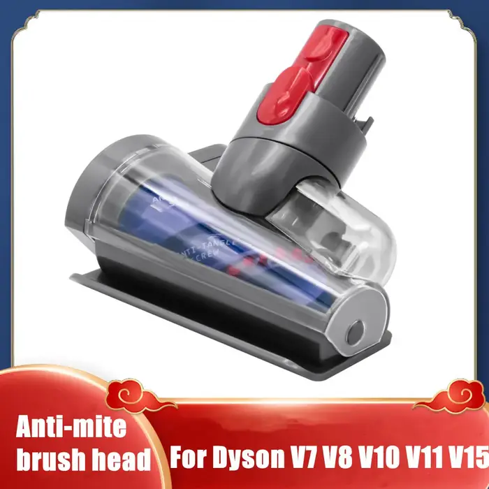 Mini tête de brosse dégradée anti-enchevêtrement pour aspirateur Dyson