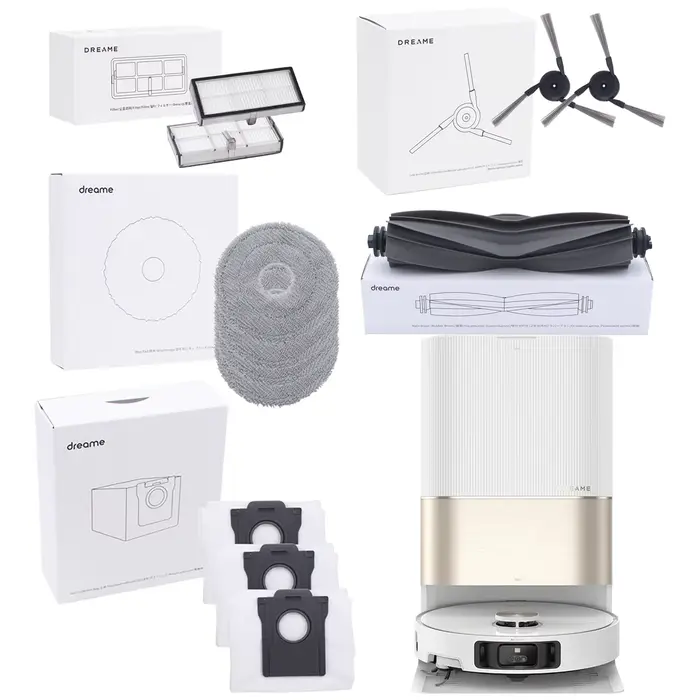 【Optionnel】 Accessoires d'origine pour aspirateur robot Dreame X40 Ultra