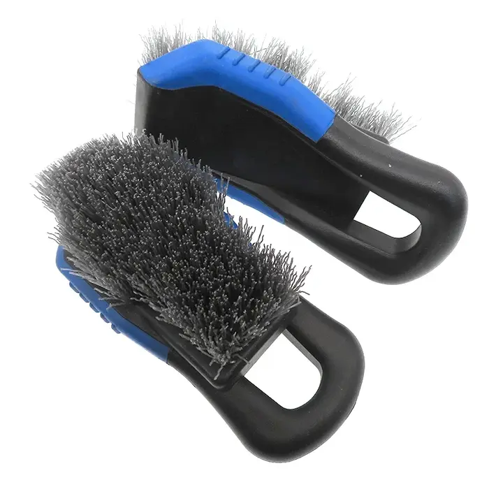 Brosse de pneu de tapis de voiture et nettoyeur de tissus d'ameublement, épurateur de brosse de tapis pour siège intérieur de voiture, nettoyeur de tissu pour taches, épilateur