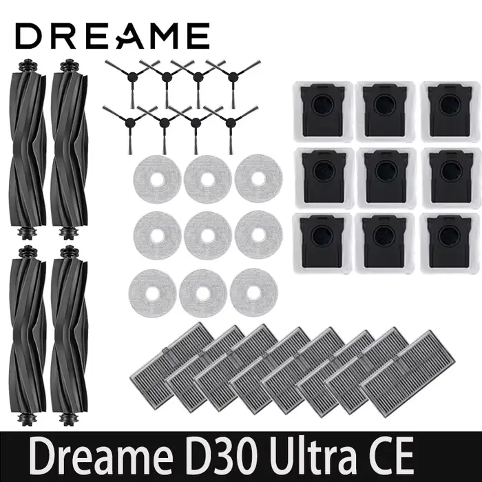 Accessoires pour aspirateur robot Dreame D30 Ultra CE : brosse principale