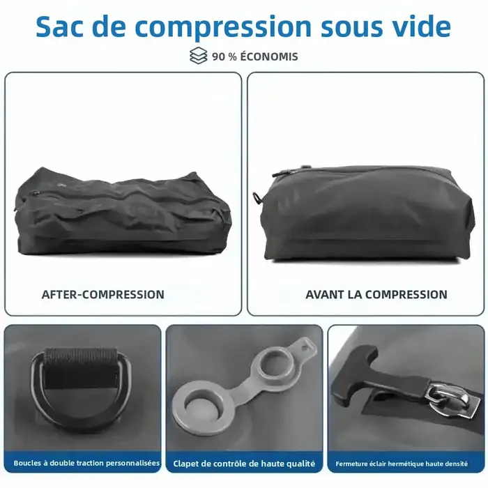 Sacs de rangement sous vide
