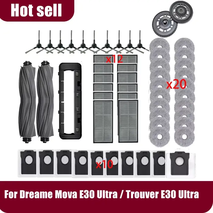 Accessoires pour aspirateur robot Dreame L10s Ultra Gen2 / L30s