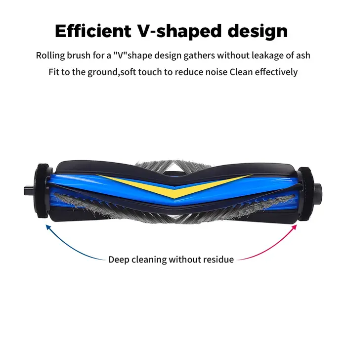 Brosse principale pour aspirateur Robot Ecovacs Deebot T50 Pro T50 PRO OMNI T50
