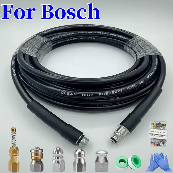 Convient pour Bosch tuyau de nettoyage d'égout tuyau de pression tuyau de nettoyage d'eau tuyau d'ex