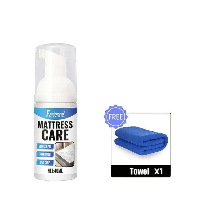 FARIENNE Nettoyant puissant pour matelas sans eau à haute mousse - Formule douce