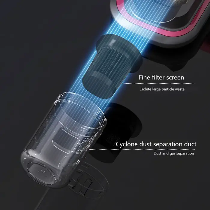 Machine d'élimination des acariens sous vide sans fil