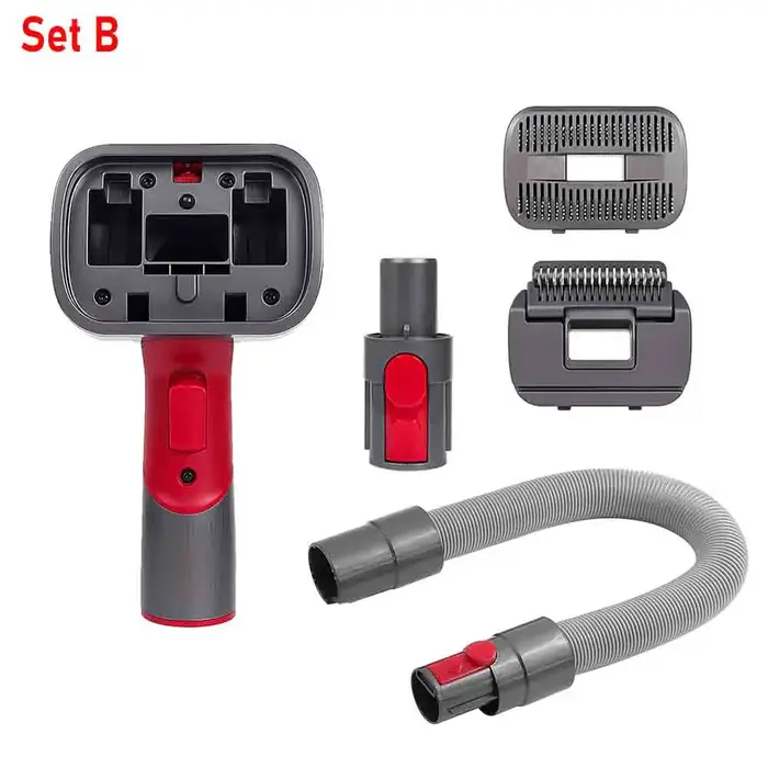 Kit de brosse sous vide 2 en 1 pour poils de chien
