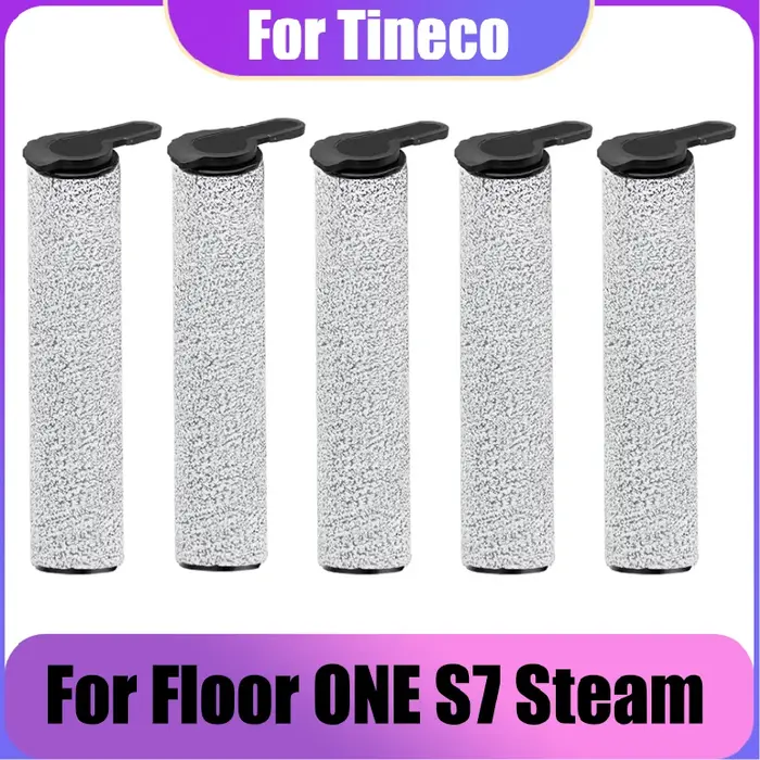 Brosse à rouleau souple adaptée au nettoyeur vapeur Tineco Floor One S7