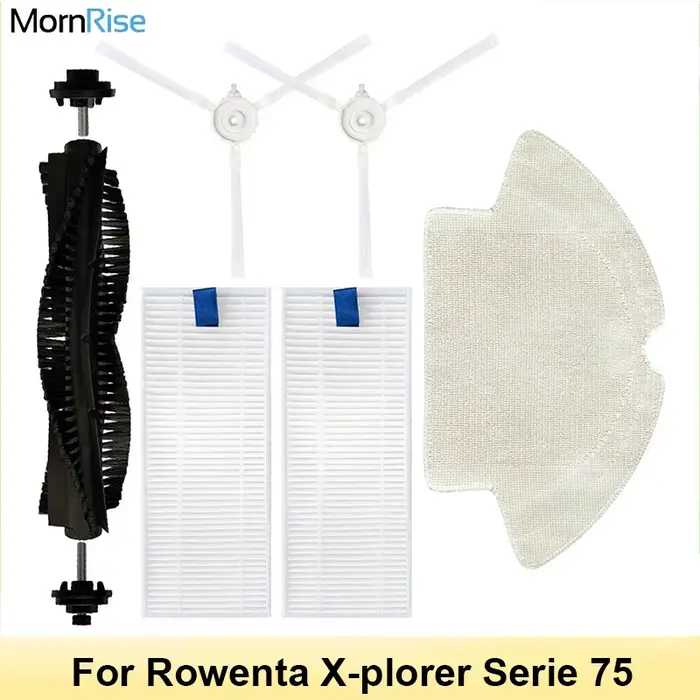 Accessoires pour aspirateur robot Tefal Rowenta X-plorer Serie 75 RR7687WH