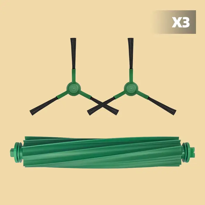 Pièces d'aspirateur combinées pour iRobot Roomba Plus 405/505, tissus de vadrouille, filtre de bross