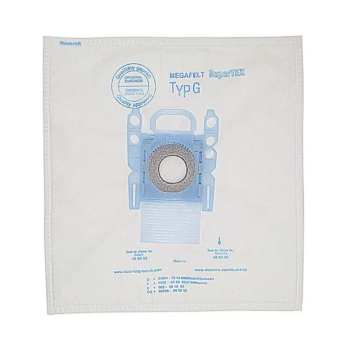 Sacs à poussière pour aspirateur Bosch Type G