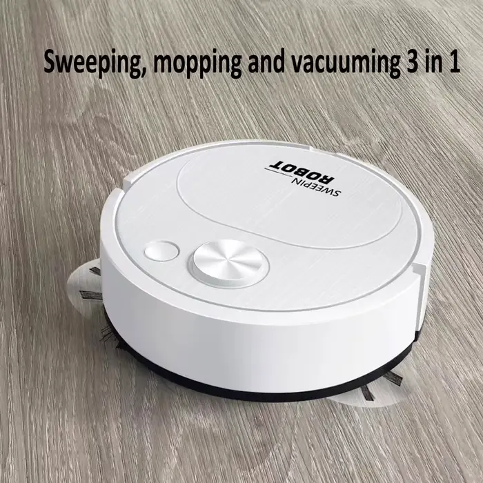 Nouveau Robot de balayage USB aspirateur vadrouille 3 en 1 intelligent sans fil 1500Pa traînant nettoyage