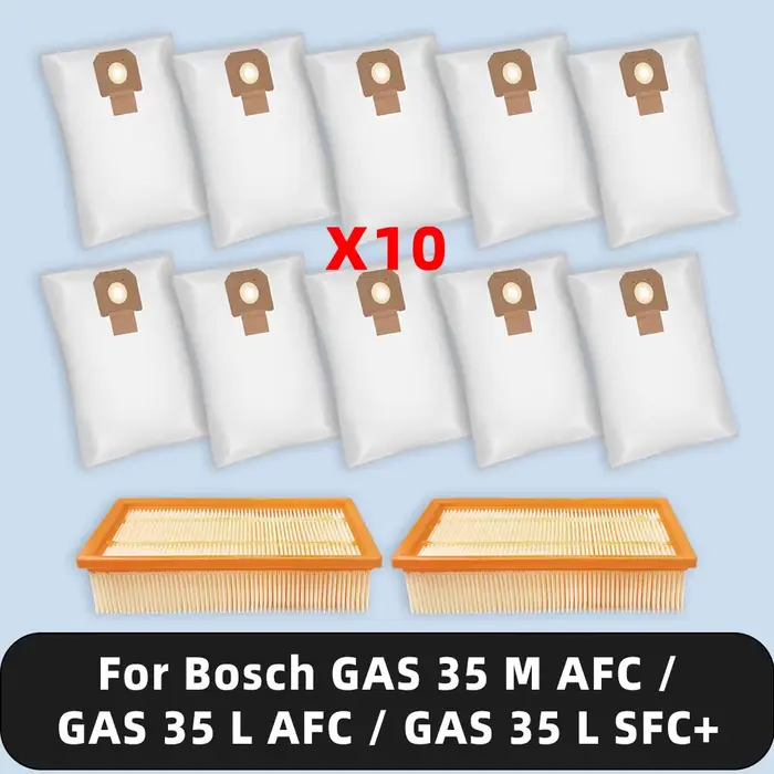 Compatible pour ( Bosch GAS 35 M AFC / GAS 35 L AFC / GAS 35 L SFC+ ) pièces de rechange accessoires filtre de sac à poussière