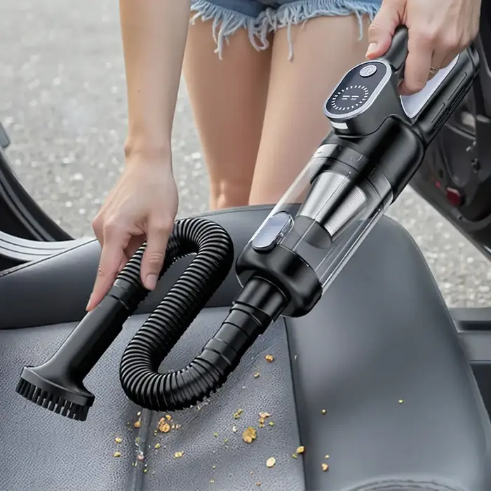 Aspirateur portatif sans fil, dépoussiérage à un bouton, double fonction d'aspiration et de soufflage, haute puissance, nettoyage portable