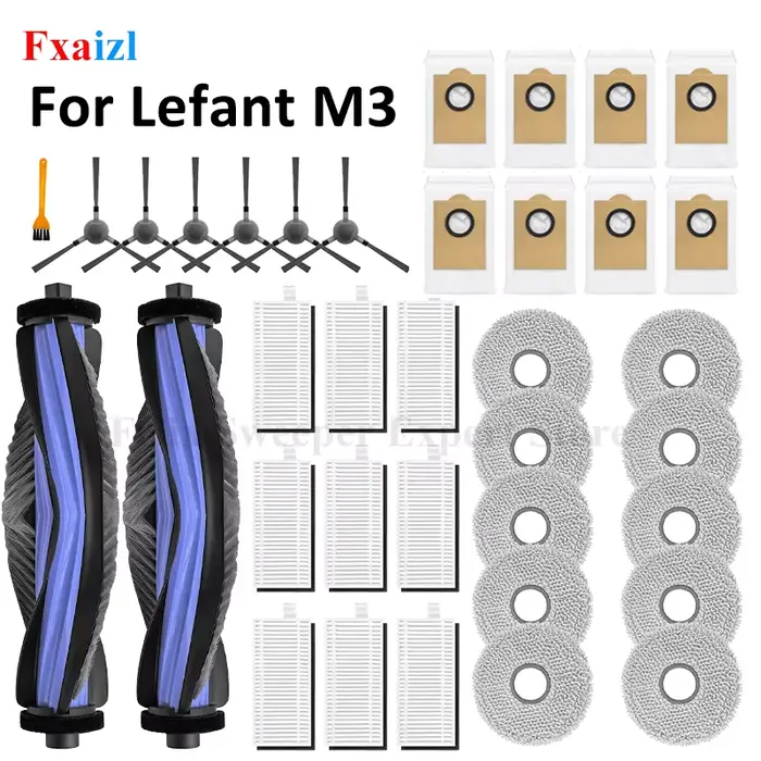 Accessoires pour aspirateur Robot (Lefant M3/M3 MAX/M3L)