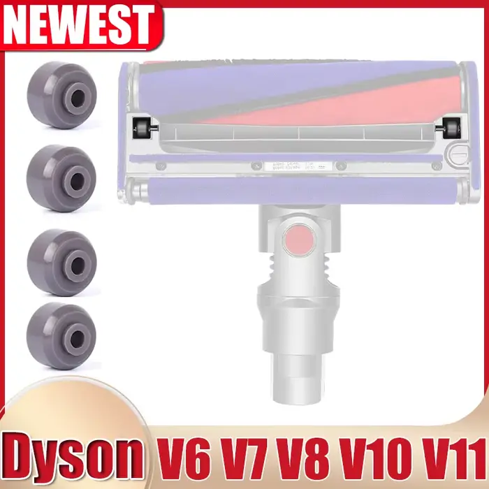 Roue de rechange pour aspirateur Dyson, pièce de rechange pour modèles V6, V7, V8, V10, V11, 20W et