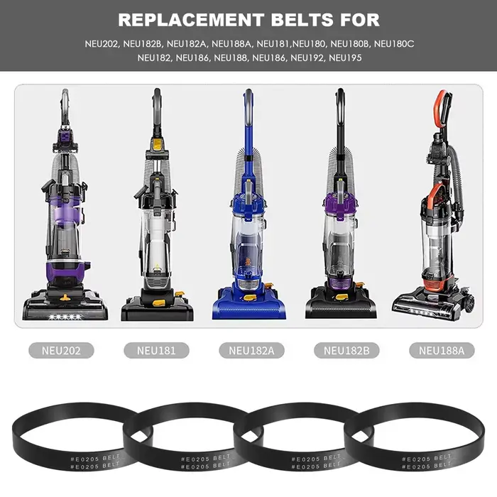 Remplacement de la courroie d'aspirateur vertical Eureka Style U, E0205, Eureka NEUAth, NEU33, NEU18